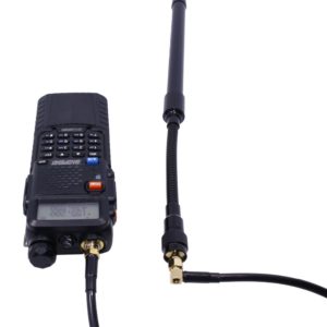 AR-152 AR-148 Tactical Antenna SMA-Female Coaxial Extend Cable 60CM 100CM for Baofeng UV-5R UV-82 UV-9R Plus Walkie Talkie