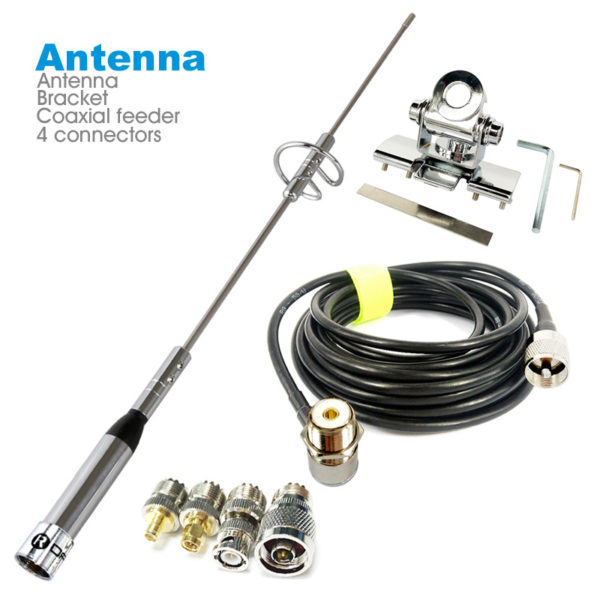Nagoya NL-770S Dual Band Antenna B-400 Antenna Mount Bracket Clip 5M Coaxial Cable Kit For Car Radio