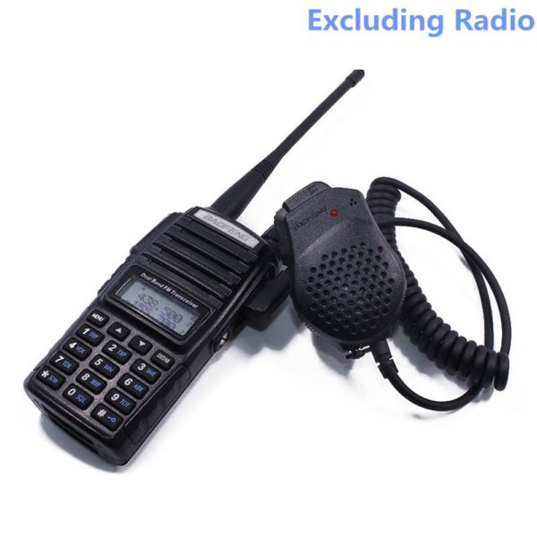 Dual PTT Speaker Microphone For Kenwood TYT Pofung Baofeng UV82 UV-82 UV 82 Series Walkie Talkie - Image 5