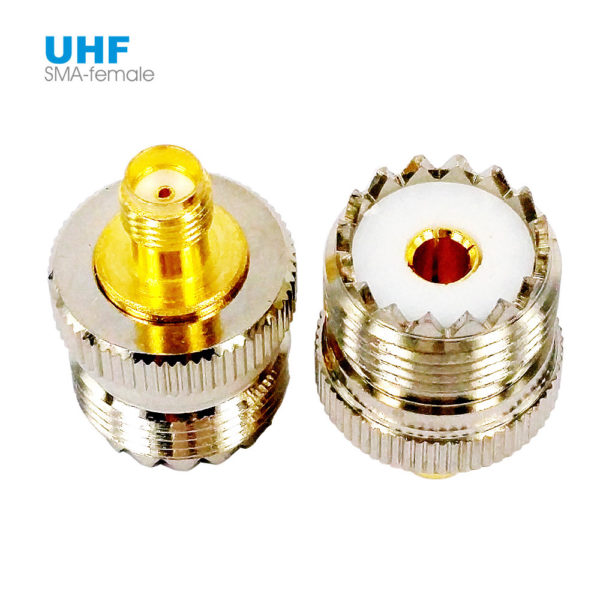 SMA Female to UHF SO239 (PL259) Female RF Coaxial Connector Adapter