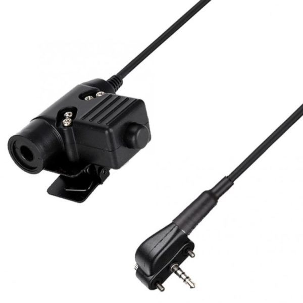 Tactical U94 PTT Headset Cable For Vertex Standard VX-231 VX150 VX-160 VX-168 VX-180 Walkie Talkie - Image 2
