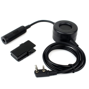 Motorola Kenwood TYT F8 BAOFENG Z-Tactical TCI Walkie Talkie Headset Waterproof Round PTT