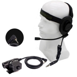 HD01 Z Tactical Bowman Elite II Headphone with U94 PTT Z113 Standard Edition for Motorola T5428 T6200 T6210 TKLR T3 Radio