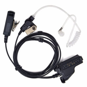 FBI Surveillance Acoustic Air Tube Headset for Motorola Radio HT1000 XTS1500 XTS2500 XTS3000 XTS3500