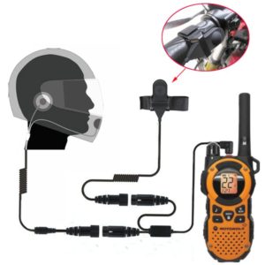1 Pin Headset Motorcycle Helment PTT for Motorola TLKR T60 T3 T80 T7 Walkie Talkie