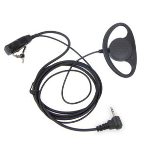 Motorola Walkie Talkie D-type 2.5mm Police Security Headset TLKR T5 T7 MD200 XTR446 T6500