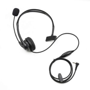 Motorola 2.5mm 1 Pin Headset PTT Boom Microphone for Talkabout TLKR T80 T60 T6500 T5720 Walkie Talkie 
