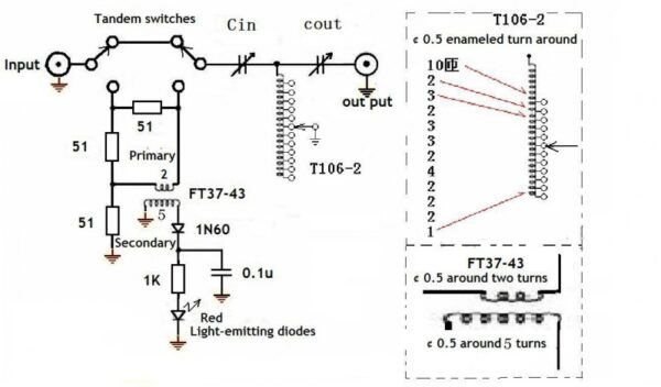 1-30 Mhz Manual Antenna Tuner kit for HAM RADIO QRP DIY Kit - Image 3