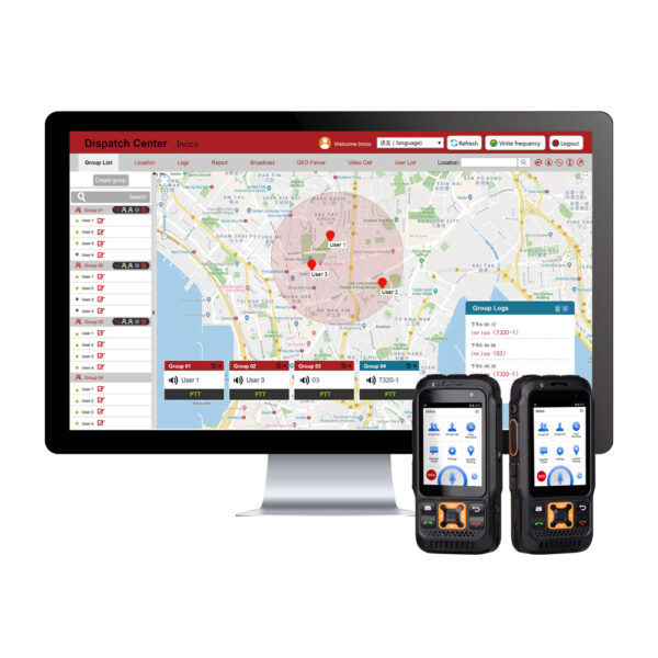 Inrico S100 Network Two Way Radio 4G LTE POC Walkie Talkie - Image 4