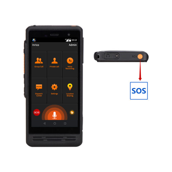 Latest Inrico S300 Network 4G LTE POC Walkie Talkie - Image 4