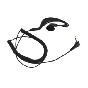 MP3 MP4 PHONE CB Radio Speaker Mic 3.5mm Single-listen G-type ear-hook Headset