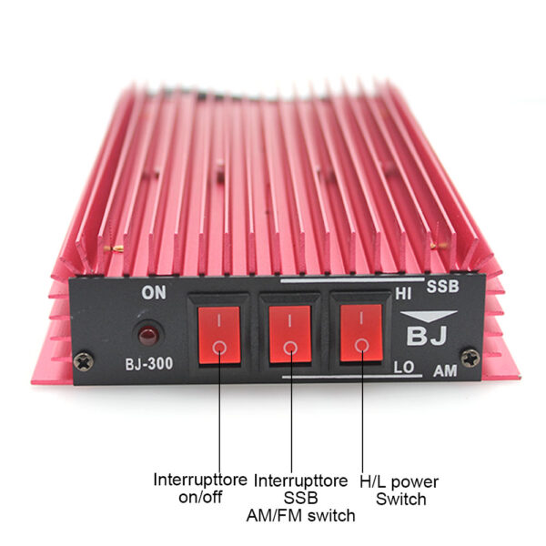 Baojie BJ-300 CB Radio Power Amplifier 100W FM 150W AM 300W SSB 3-30MHZ - Image 4