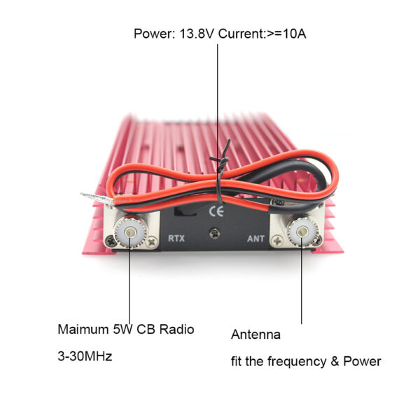 Baojie BJ-300 CB Radio Power Amplifier 100W FM 150W AM 300W SSB 3-30MHZ - Image 5