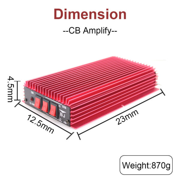 Baojie BJ-300 CB Radio Power Amplifier 100W FM 150W AM 300W SSB 3-30MHZ - Image 6