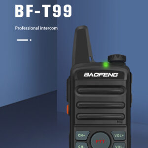 2pcs Baofeng BF-T1 Upgraded Double PTT BF-T99 MINI Walkie Talkie
