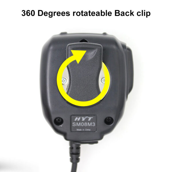 HYT SM08M3 Handheld Mic For Hytera TC-510 TC-610 TC700 TC-508 - Image 4