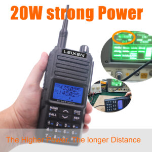 Leixen UV-25D Stronger Power Dual Band Long Distance Walkie Talkie