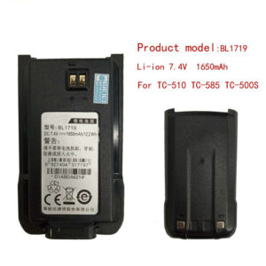 Li-on 7.4V 1650mAH BL1719 Battery for Hytera TC-510 TC-585 TC-500S Walkie Talkie