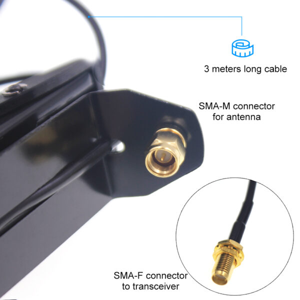 Nagoya Antenna Window Clip Mount RB-CLP for BaoFeng UV-5R UV-82 666S 777S 888S - Image 3