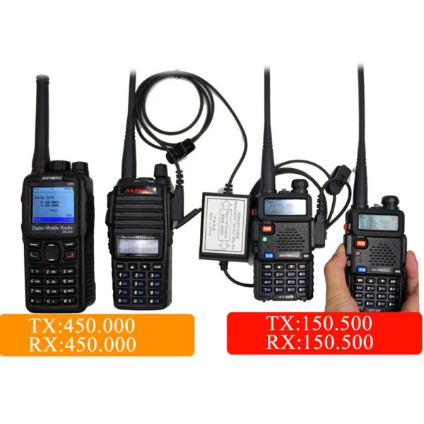 K1 plug Relay Box KD-C1 for BAOFENG TYT WOUXUN Walkie Talkie - Image 3