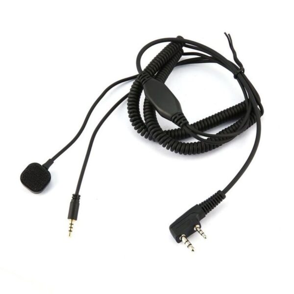 Vimoto V3 V6 V8 Bluetooth Helmet Headset Special Connecting Cable for Kenwood Baofeng Walkie Talkie - Image 3