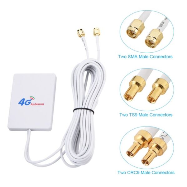 4G/3G WiFi 28dBi LTE SMA/TS9/CRC9 Network Broadband Antenna
