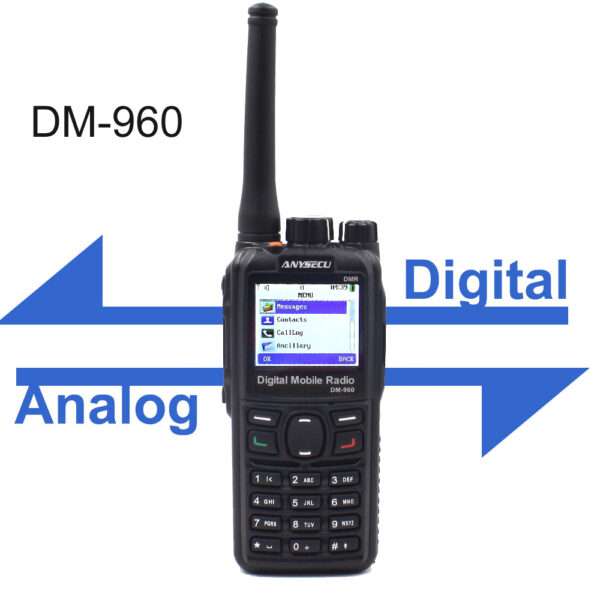 Anysecu DM-960 UHF DMR Digital Walkie Talkie Compatible with MOTOTRBO Two Way Radio
