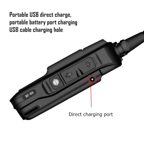 USB Charger Cable for BAOFENG BF-UV5R 3800mAh battery BF-UVB3 Plus Battery - Image 3