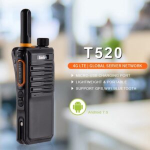 Inrico T520 New Ultra-thin Dual SIM 4G LTE PTT Network Radio