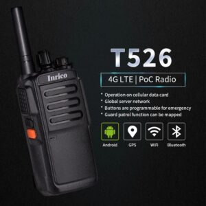 Inrico T526 4G LTE PoC walkie talkie with SIM card