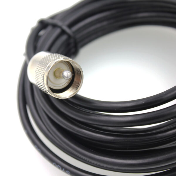 5 Meter Coaxial Extend Cable for Walkie Talkie KT-7900D BJ-318 Low Loss Car Radio Antenna Cable - Image 2