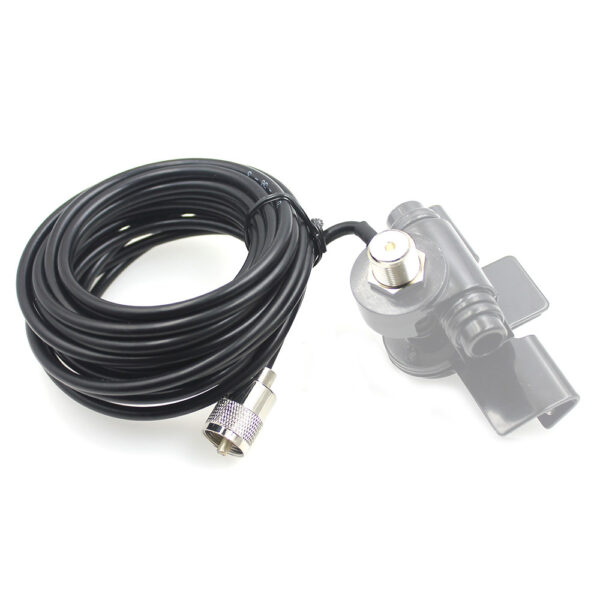 5 Meter Coaxial Extend Cable for Walkie Talkie KT-7900D BJ-318 Low Loss Car Radio Antenna Cable - Image 4