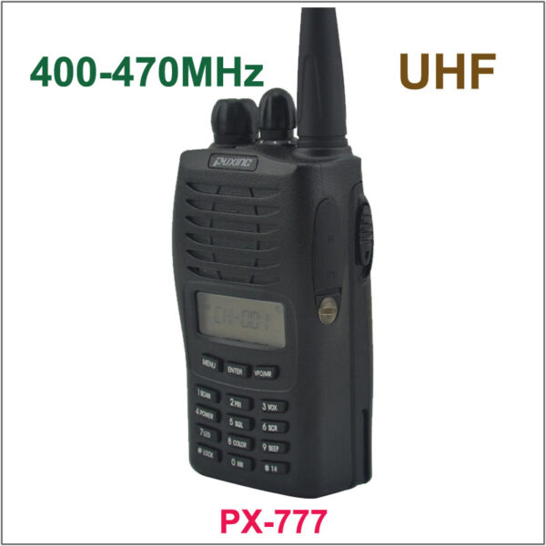 PUXING PX-777 UHF 400-470MHZ PX777 Portable Walkie Talkie - Image 2