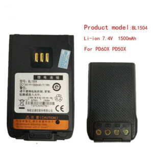 BL1504 li-on 7.4V 1500mAH Battery for Hytera HYT Radio PD60X PD50X Walkie Talkie