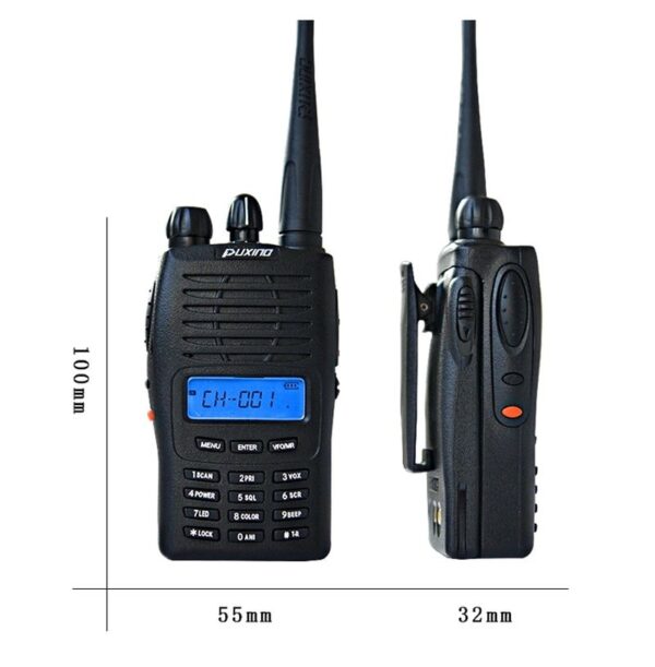 Puxing PX-777 PLUS 5W VHF Handheld Walkie Talkie - Image 3