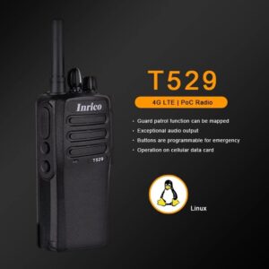 Inrico T529 4G LTE Global call SIM card Walkie Talkie Wireless Intercom Network Radio