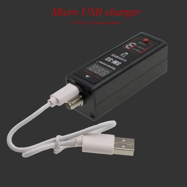 Surecom SW-33 Digital VHF/VHF 125-525 MHz Power & S.W.R Meter - Image 3