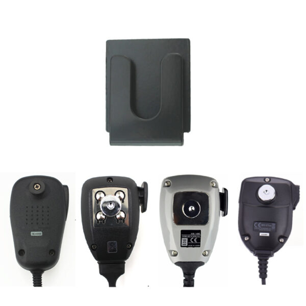 Yaesu Kenwood ICOM Motorola Hytera QYT WOUXUN Universal 3M Microphone Hook Bracket