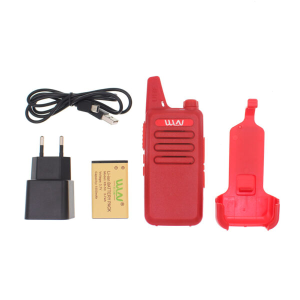 Three color Optional WLN KD-C1 5W Super Thin Walkie Talkie - Image 5