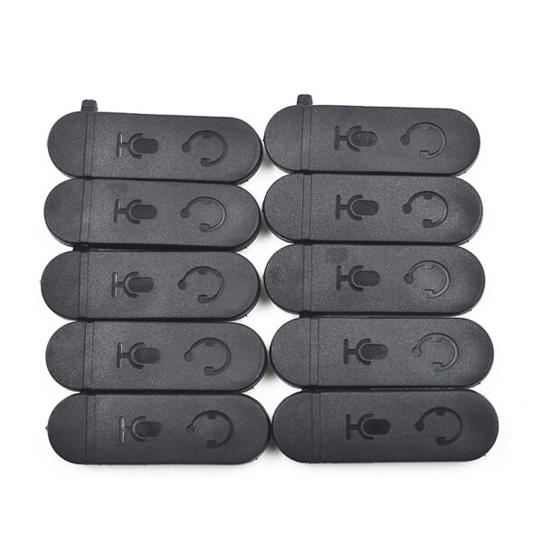 50pcs / 100pcs Earpiece Jack Dust Cover for Motorola XiR P3688 DEP450 DP1400
