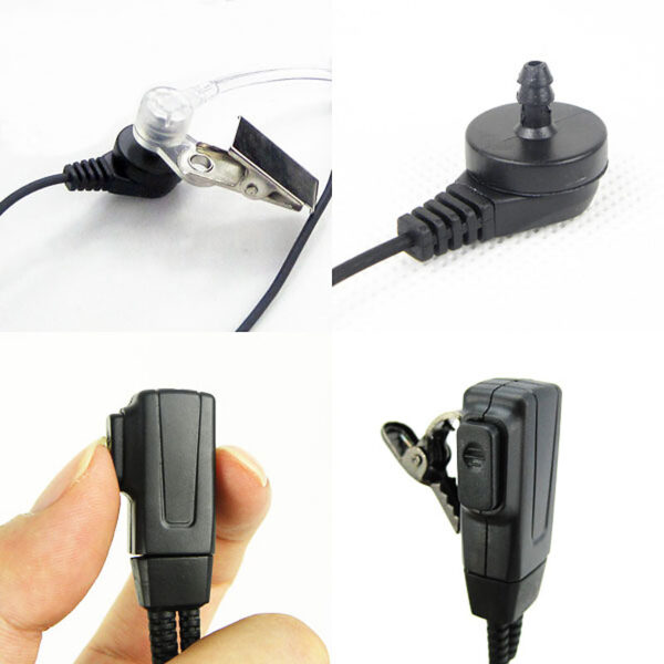 10pcs Finger PTT Tube Headset Mic for Motorola EP450 CP040 CP180 CP200 DP1400 GP300 CT150 CT250 Walkie Talkie - Image 3