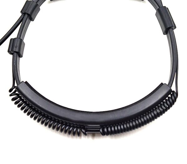 2Pcs Military Throat Mic Headset Finger PTT for Motorola DP4400 DP4401 DP4600 DP4601 etc Walkie Talkie - Image 3