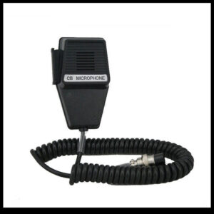 2PCS Aerial Plug 4 PIN Walkie Talkie CB Radio Speaker Microphone