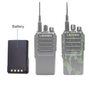 LEIXEN Battery Li ion 4000mAh for UV-25D NOTE Walkie Talkie