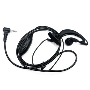 Surveillance PTT Mic Earpiece for Motorola Talkabout T60 T80 T5 T7 MR350R etc Walkie Talkie
