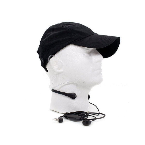 Throat Mic Headset Finger PTT For Baofeng UV5R 888s KENWOOD NX220/NX320 etc Walkie Talkie - Image 2