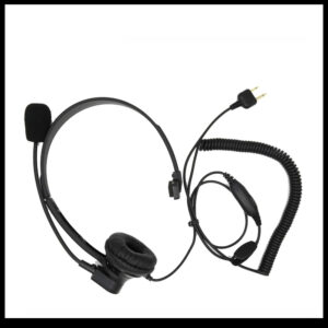 Walkie Talkie Boom Mic Earphone For ICOM Radio IC-F3 IC-F3S IC-F4 IC-F4S IC-F10 IC-F20