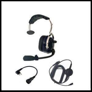 Motorola two pins Walkie Talkie One sided Heavy Duty Noise Cancelling Headset