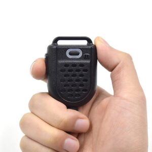 Walkie Talkie 2 Pin Mini Speaker Microphone PTT for Kenwood Baofeng 5R Series 888S TYT etc