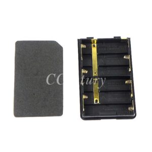 FBA-25A 6*AA Battery Case Shell Pack for Yaesu Walkie Talkie FT-60 R VXA-200 VXA-210 VXA-300 VX-150 VX-160